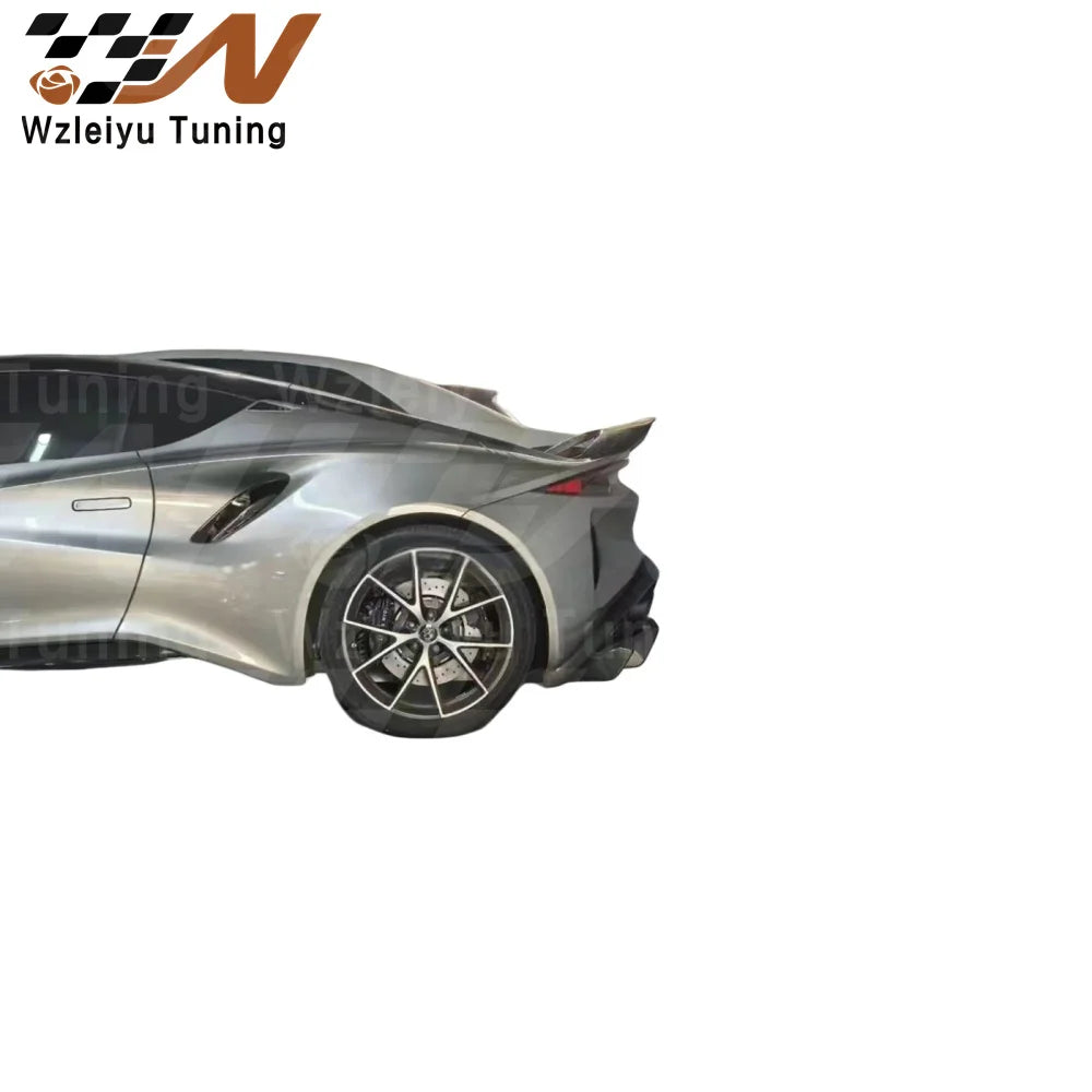 Vors Style Dry Carbon Fiber Rear Trunk Spoiler Wing Fit For Lotus Emira 21-24 High Quality Fitment
