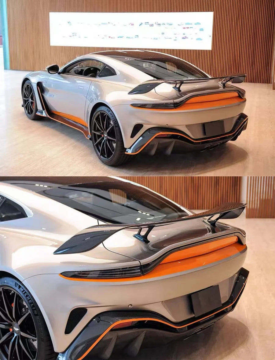High-quality goodsHigh-Quality Carbon Fiber Body Kit for Aston Martin Vantage V12 Style Front Bumper Rear Bumper Bodykit