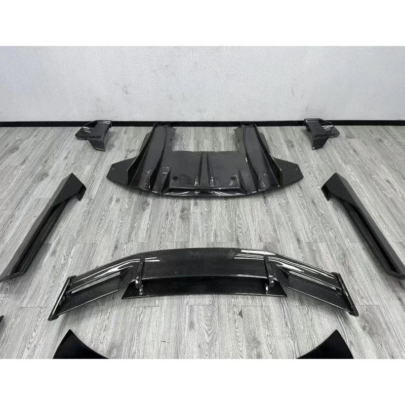 Used for McLaren GT Modification PRO Small Surround Carbon Fiber Body Kit Diffuser Side Skirts Rear Spoiler Hood