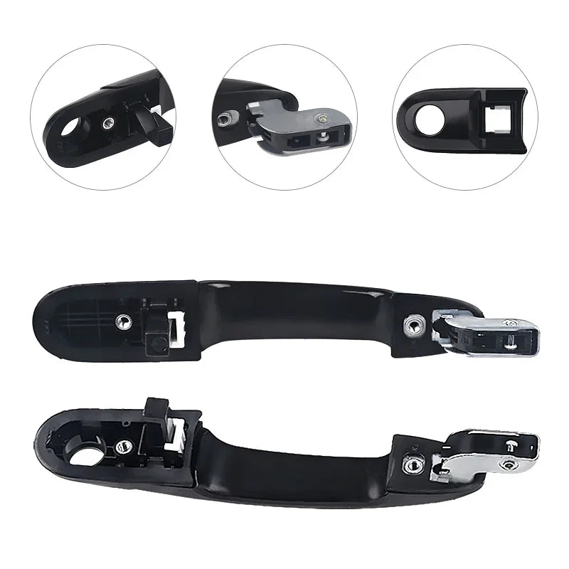 Color: Dark Grey - 1 PCS Left & Right For Hyundai Tucson 2004-2019 83660-2E000 Car External Handle Bowl External Door Handle Ourside Door Handle - Premium Exterior Parts from NoEnName_Null - Just $23.27! Shop now at Rapidvehicles