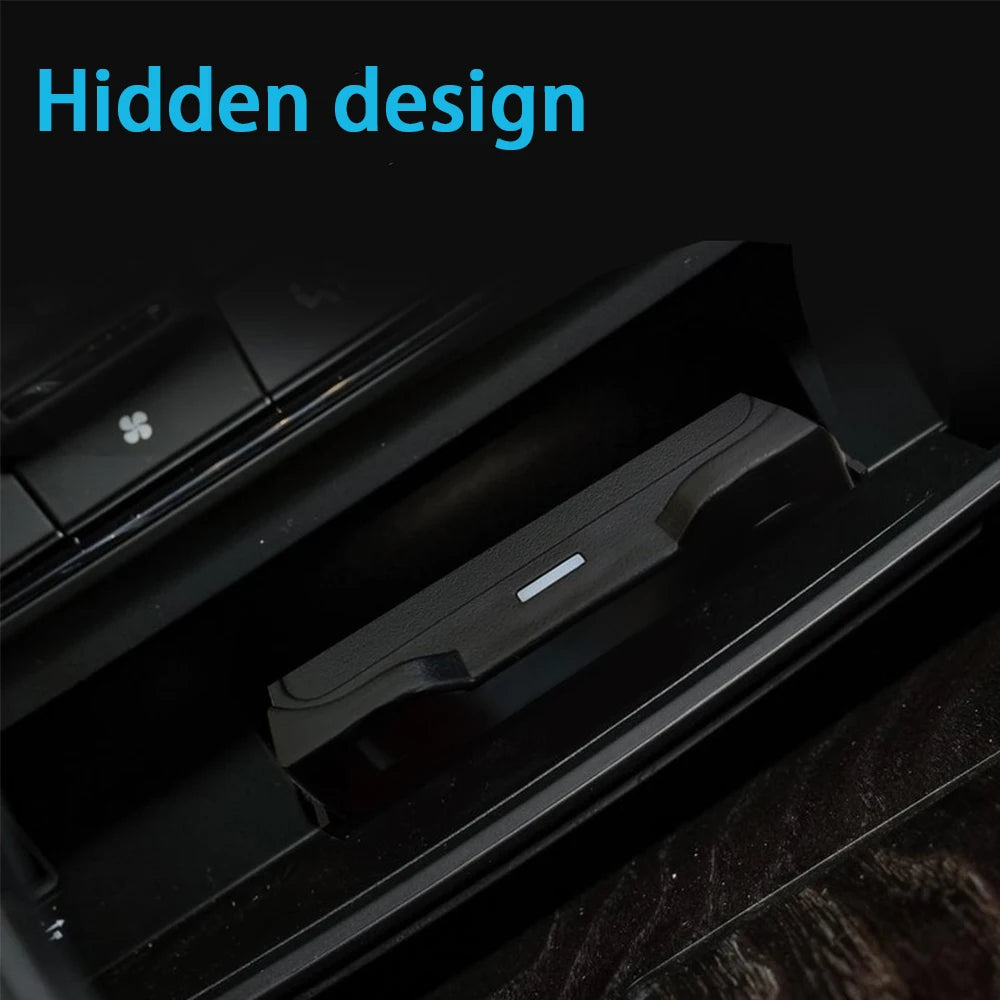 for Maserati Quattroporte M156 2014-2024 Center Console Storage Car Wireless Mobile Phone Charger QI 18W Magsafe Fast Charging