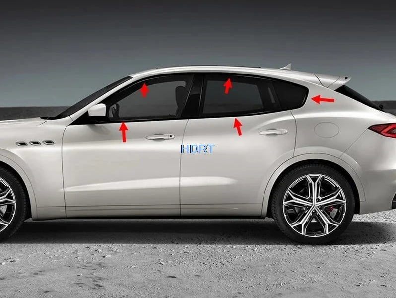 Car Styling Accessories For Maserati Levante M161 Ghibli M157 Quattroporte M156 2013-2023 Window Molding Glass Side Trim Strip