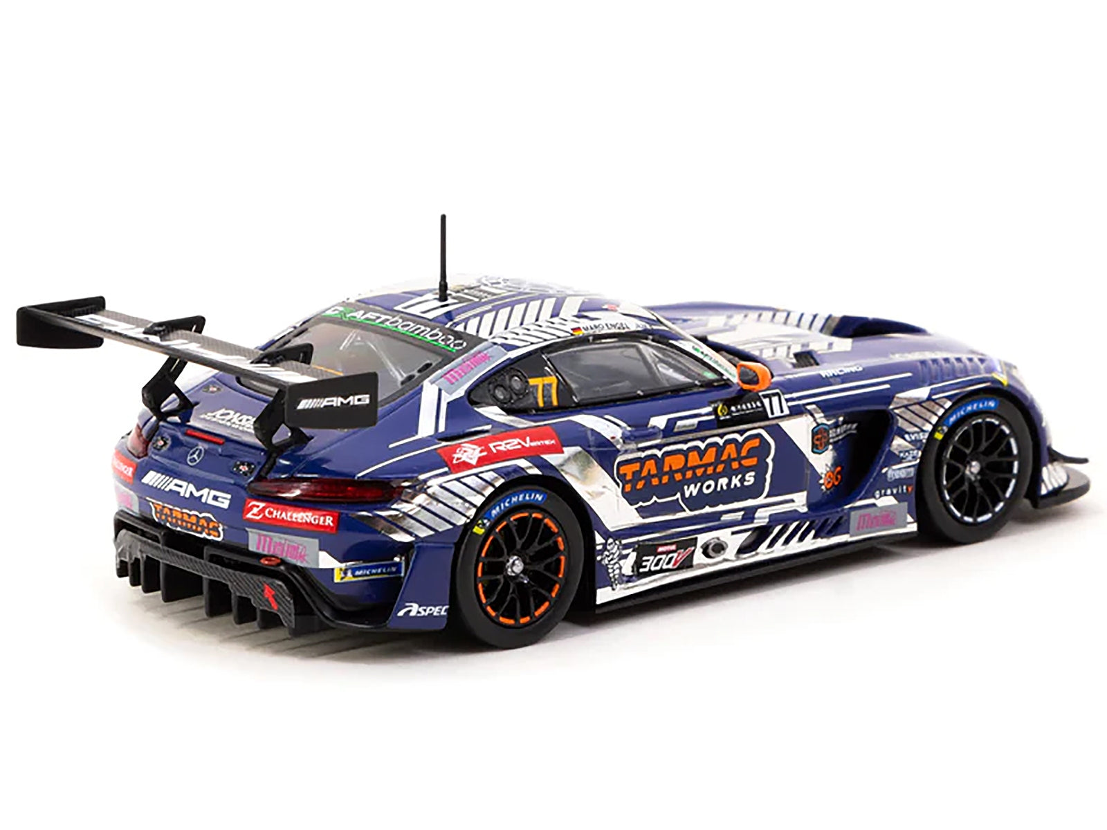 Mercedes-AMG GT3 #77 Maro Engel "Craft-Bamboo Racing" Winner Macau GT Cup (2022) "Hobby64" Series 1/43 Diecast Model Car by Tarmac Works - Premium Mercedes Models from Tarmac Works - Just $58.03! Shop now at Rapidvehicles