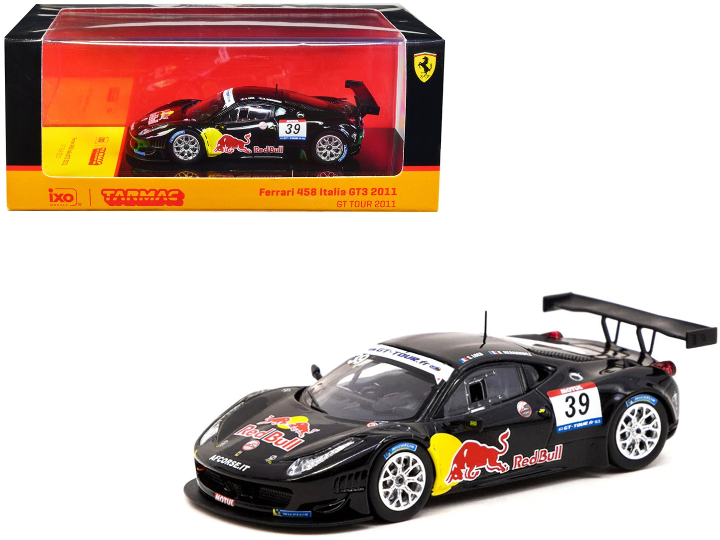 Ferrari 458 Italia GT3 #39 Sebastien Loeb - Bruno Hernandez "Red - Premium Ferrari Models from Tarmac Works - Just $53.09! Shop now at Rapidvehicles