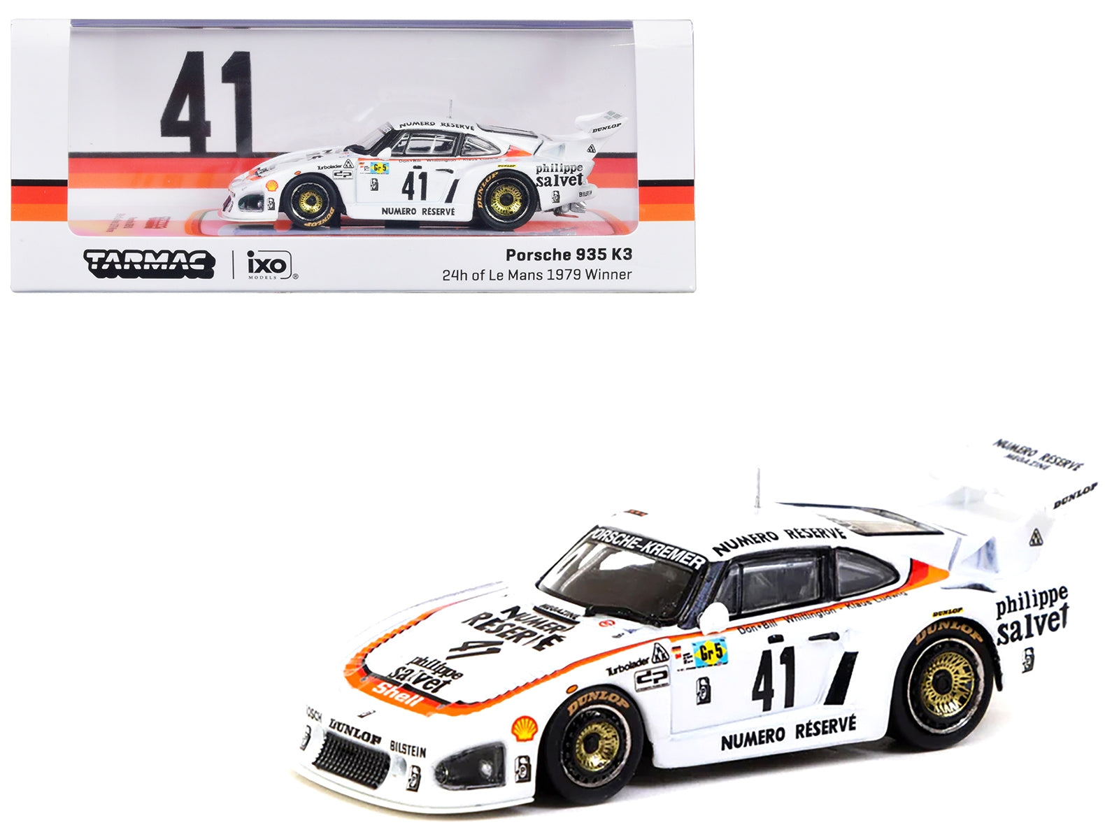 Porsche 935 K3 #41 Klaus Ludwig - Don Whittington - Bill - Premium Porsche Models from Tarmac Works - Just $57.99! Shop now at Rapidvehicles