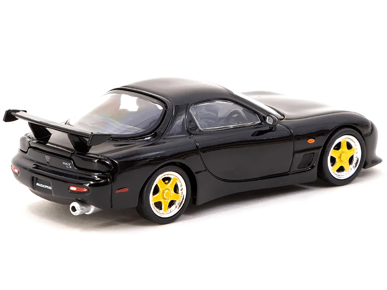 Mazda RX-7 FD3S Mazdaspeed A-Spec Brilliant Black "Global64" Series 1/64 Diecast Model by Tarmac Works - Premium Mazda Models from Tarmac Works - Just $32.99! Shop now at Rapidvehicles