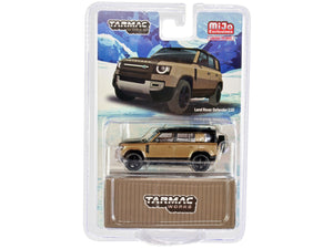 Land Rover Defender 110 Brown Metallic and Black Limited Edition to 3600 pieces Worldwide 1/64 Diecast Model Car by Tarmac Works - Premium Range/Land Rover from Tarmac Works - Just $30.99! Shop now at Rapidvehicles