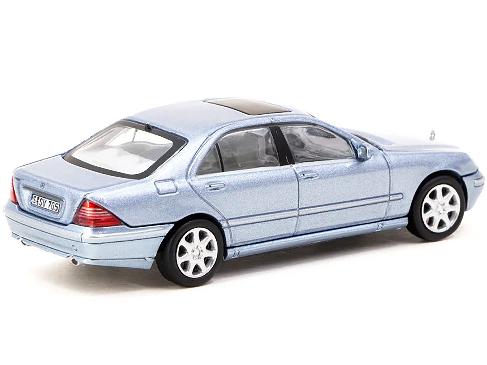 Mercedes-Benz S-Class Horizon Blue Metallic "Global64" Series - Premium Mercedes Models from Tarmac Works - Just $35.09! Shop now at Rapidvehicles