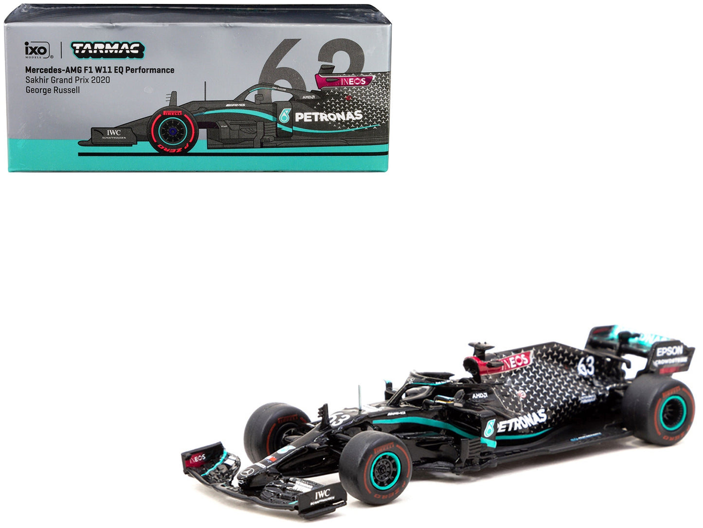 Mercedes-AMG F1 W11 EQ Performance #63 George Russell Formula One - Premium Mercedes Models from Tarmac Works - Just $46.79! Shop now at Rapidvehicles