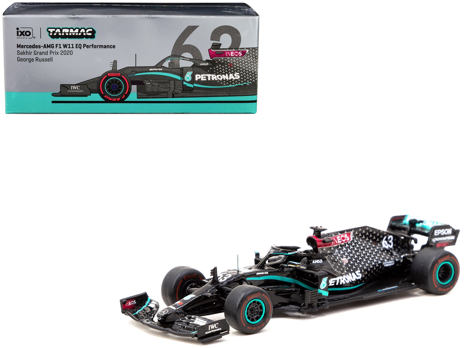 Mercedes-AMG F1 W11 EQ Performance #63 George Russell Formula One - Premium Mercedes Models from Tarmac Works - Just $46.79! Shop now at Rapidvehicles