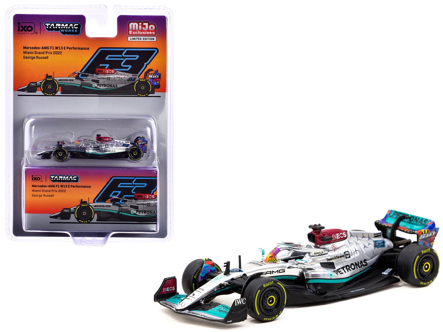 Mercedes-AMG F1 W13 E Performance #63 George Russell Formula One - Premium Mercedes Models from Tarmac Works - Just $36.89! Shop now at Rapidvehicles