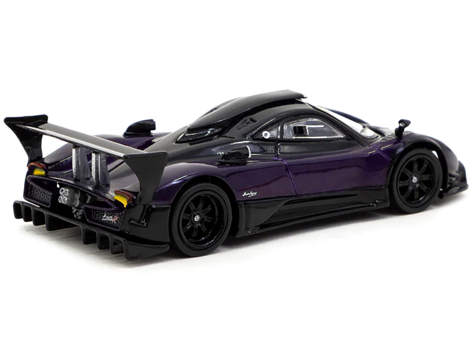 Pagani Zonda R Viola PSO Metallic and Black "Global64" Series 1/64 Diecast Model Car by Tarmac Works - Premium Pagani Models from Tarmac Works - Just $30.99! Shop now at Rapidvehicles