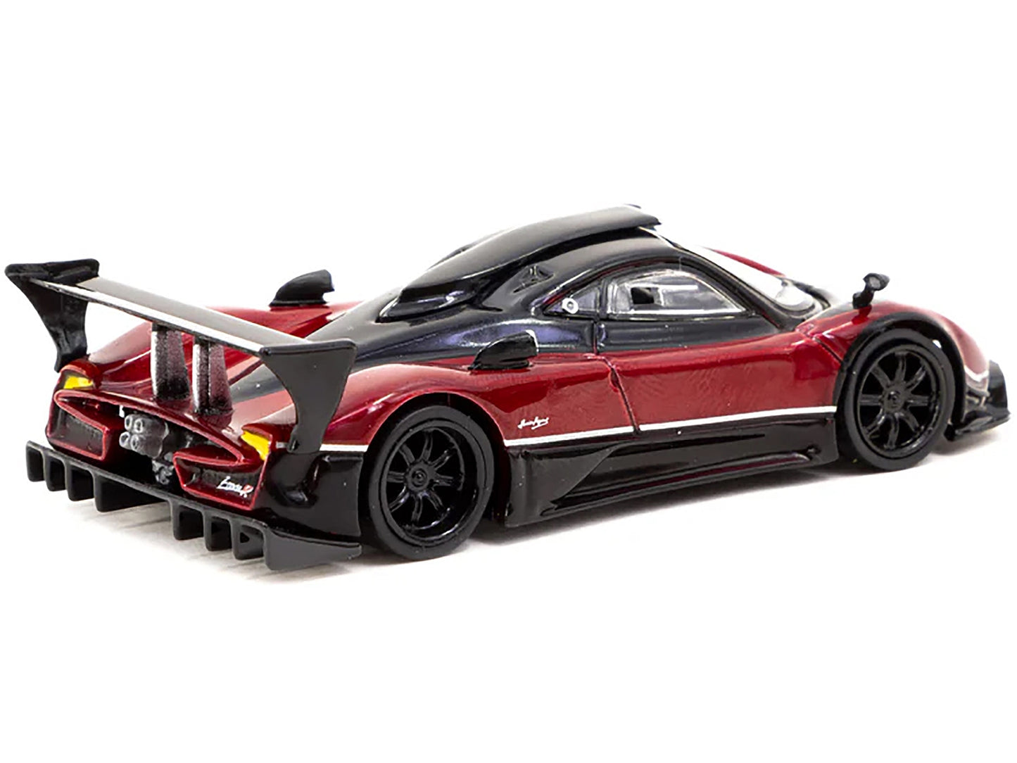 Pagani Zonda R Rosso Dubai Red Metallic and Black "Global64" - Premium Pagani Models from Tarmac Works - Just $35.99! Shop now at Rapidvehicles