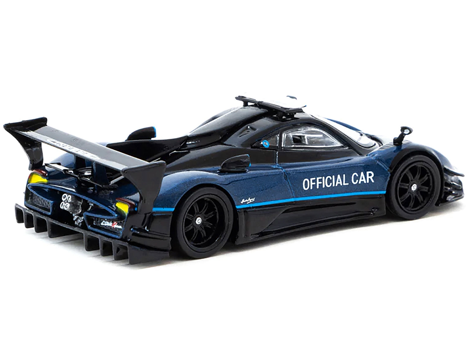 Pagani Zonda Revolucion Blue Metallic and Black "Official Car Suzuka 10 Hours" (2019) "Global64" Series 1/64 Diecast Model Car by Tarmac Works - Premium Pagani Models from Tarmac Works - Just $28.99! Shop now at Rapidvehicles