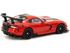 Dodge Viper ACR Extreme Red with Black Stripes "Global64" Series 1/64 Diecast Model by Tarmac Works - Premium Dodge Models from Tarmac Works - Just $29.99! Shop now at Rapidvehicles