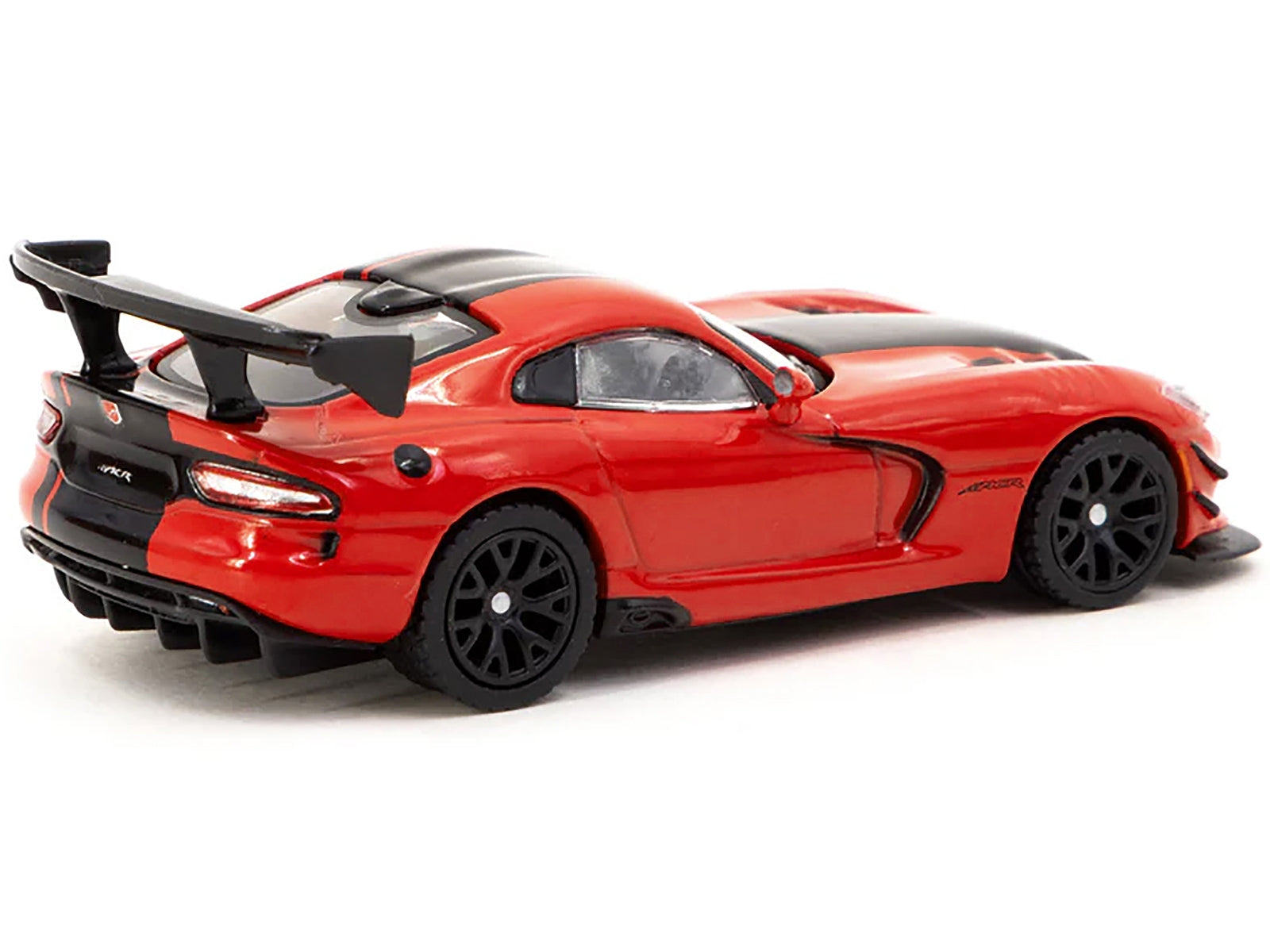 Dodge Viper ACR Extreme Red with Black Stripes "Global64" Series 1/64 Diecast Model by Tarmac Works - Premium Dodge Models from Tarmac Works - Just $24.99! Shop now at Rapidvehicles