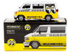 Dodge Van White and Yellow with Graphics "Mooneyes" "Global64" Series 1/64 Diecast Model by Tarmac Works - Premium Dodge Models from Tarmac Works - Just $33.99! Shop now at Rapidvehicles