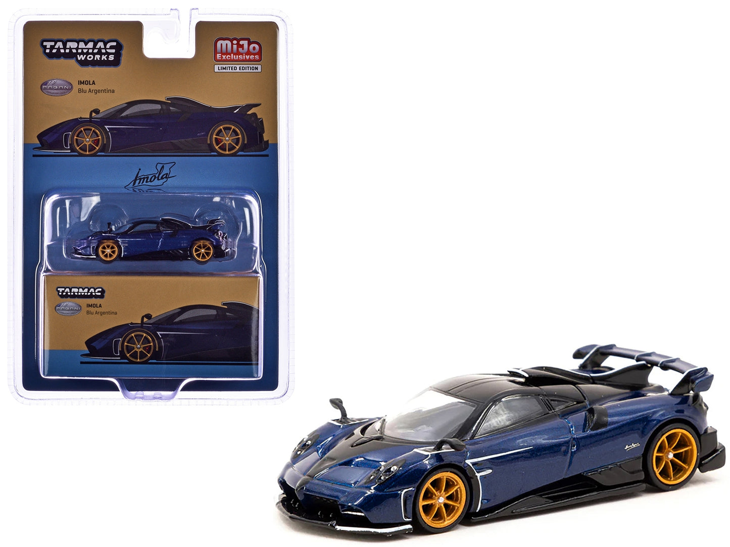 Pagani Imola Argentina Blue Metallic with Black Top "Global64"