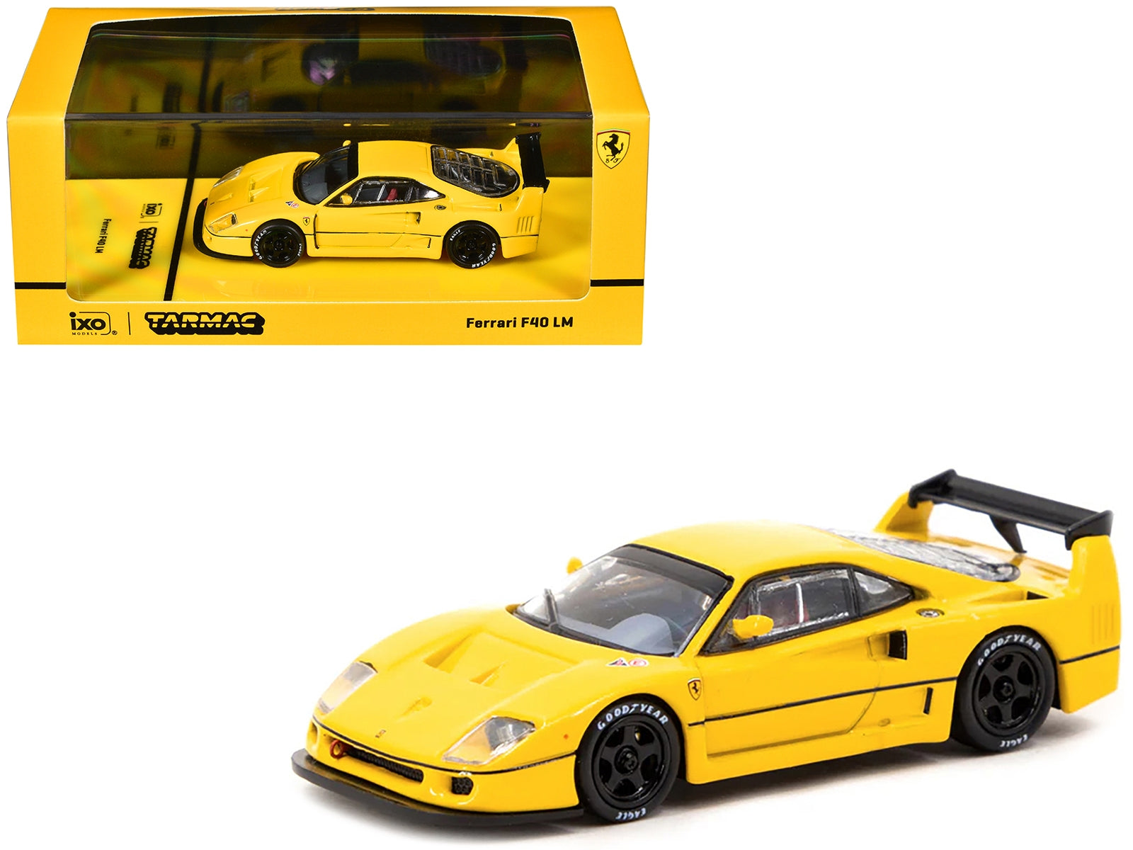 Ferrari F40 LM Yellow "Road64" Series 1/64 Diecast Model by - Premium Ferrari Models from Tarmac Works - Just $47.99! Shop now at Rapidvehicles