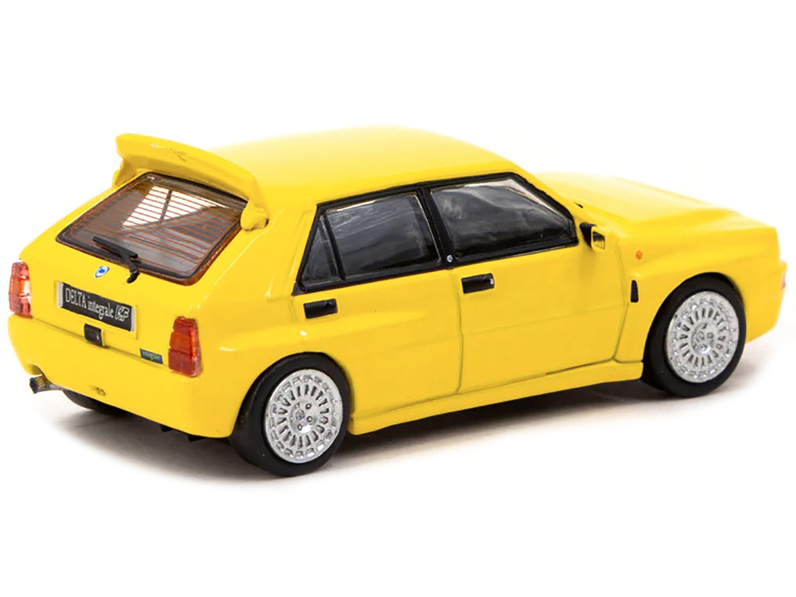 Lancia Delta HF Integrale Giallo Ginestra Yellow "Road64" Series 1/64 Diecast Model Car by Tarmac Works - Premium Lancia Models from Tarmac Works - Just $39.99! Shop now at Rapidvehicles