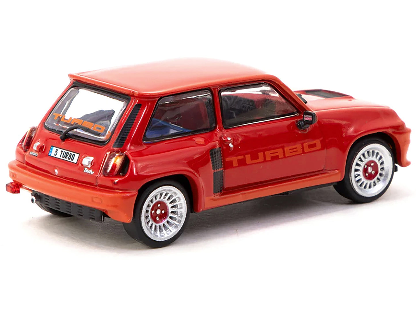 Renault 5 Turbo Red "Road64" Series 1/64 Diecast Model by Tarmac