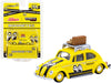 Volkswagen Beetle Low Ride Yellow with Roof Rack and Luggage "Mooneyes" "Collaboration Model" 1/64 Diecast Model Car by Schuco & Tarmac Works - Premium Volkswagen Models from Schuco - Just $46.06! Shop now at Rapidvehicles