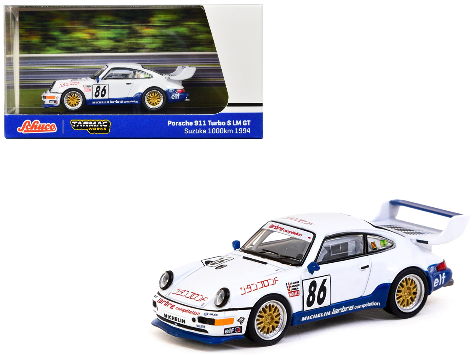 Porsche 911 Turbo S LM GT #86 Jean-Pierre Jarier - Bob Wollek - - Premium Porsche Models from Schuco - Just $35.99! Shop now at Rapidvehicles