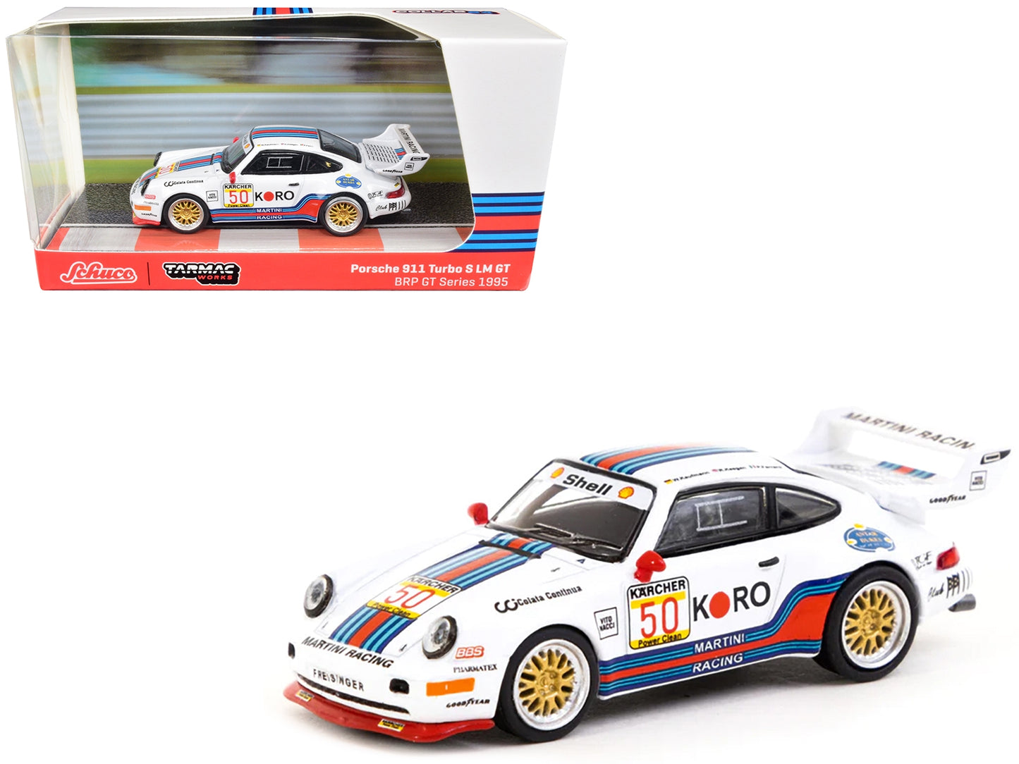 Porsche 911 Turbo S LM GT #50 Wolfgang Kaufmann - Rupert Keegan - - Premium Porsche Models from Schuco - Just $41.99! Shop now at Rapidvehicles