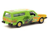 Volkswagen Caddy Pickup Truck with Camper Shell Green with Flames and Graphics "Rat Fink" "Collab64" Series 1/64 Diecast Model Car by Schuco & Tarmac Works - Premium Volkswagen Models from Schuco - Just $39.60! Shop now at Rapidvehicles