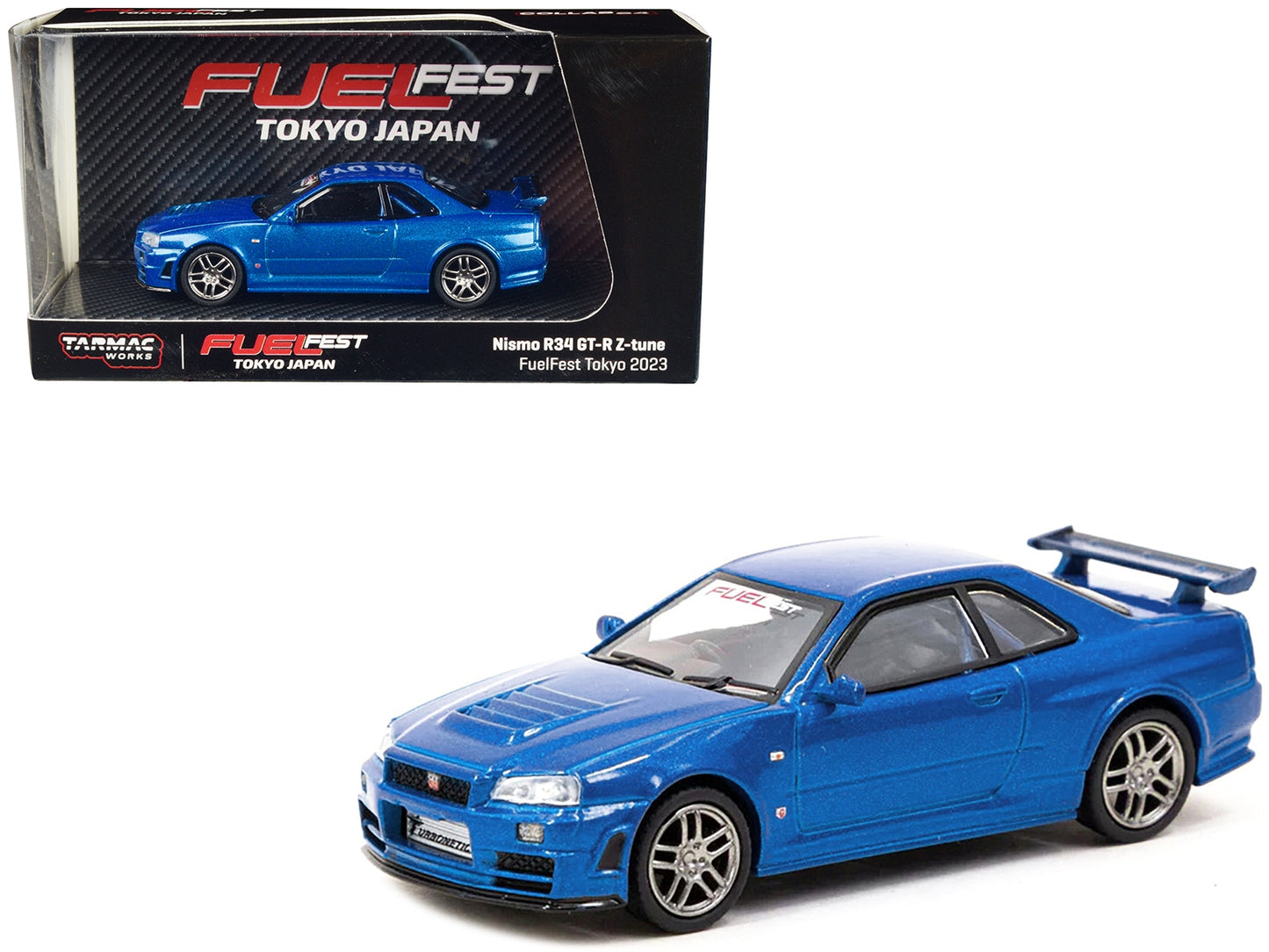 Nissan Nismo R34 GT-R Z-tune RHD (Right Hand Drive) Blue Metallic - Premium Nissan Models from Schuco - Just $59.99! Shop now at Rapidvehicles