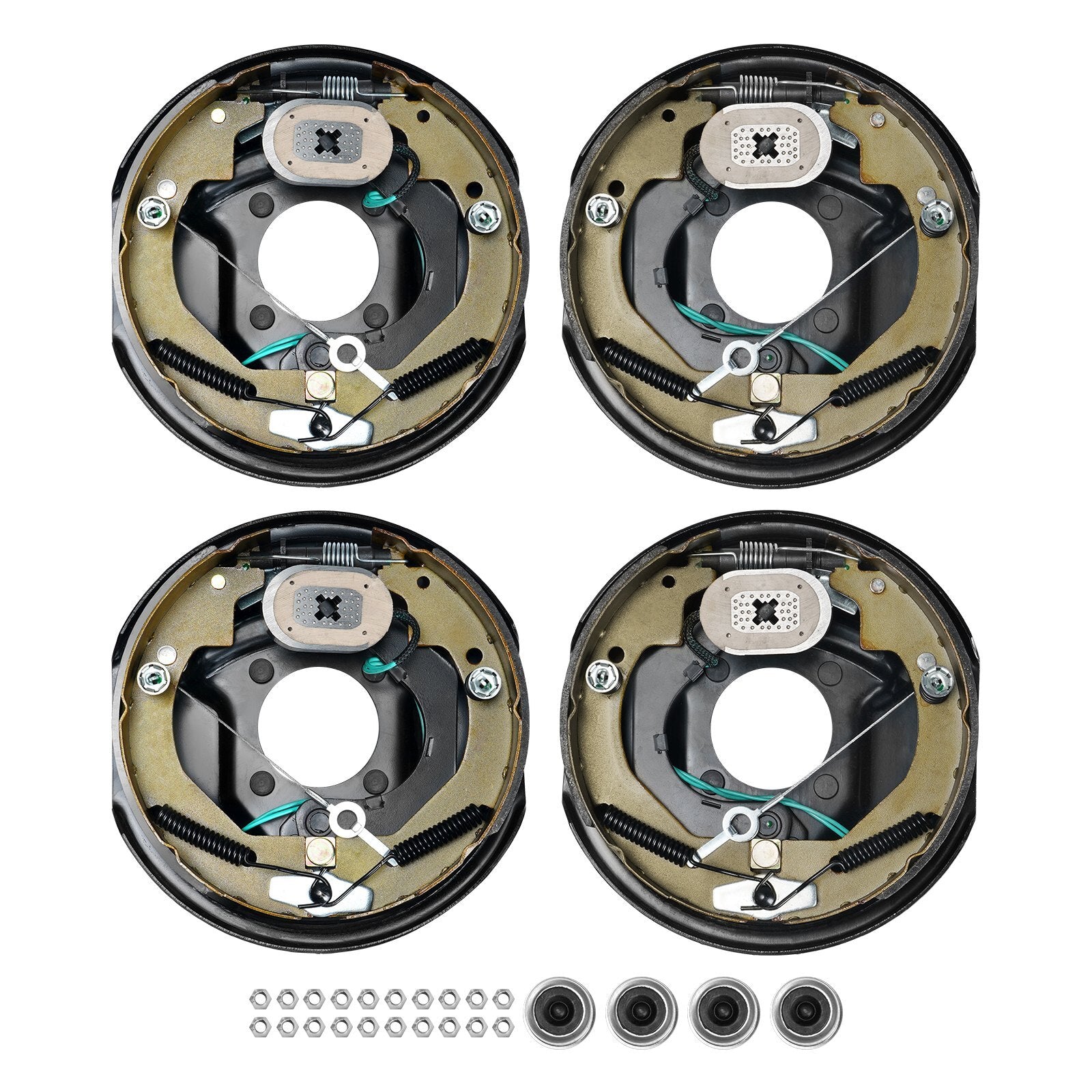 VEVOR Electric Trailer Brake Assembly, 10" x 2-1/4", 2 Pairs - Premium Trailer Electric Brake from VEVOR - Just $142.40! Shop now at Rapidvehicles