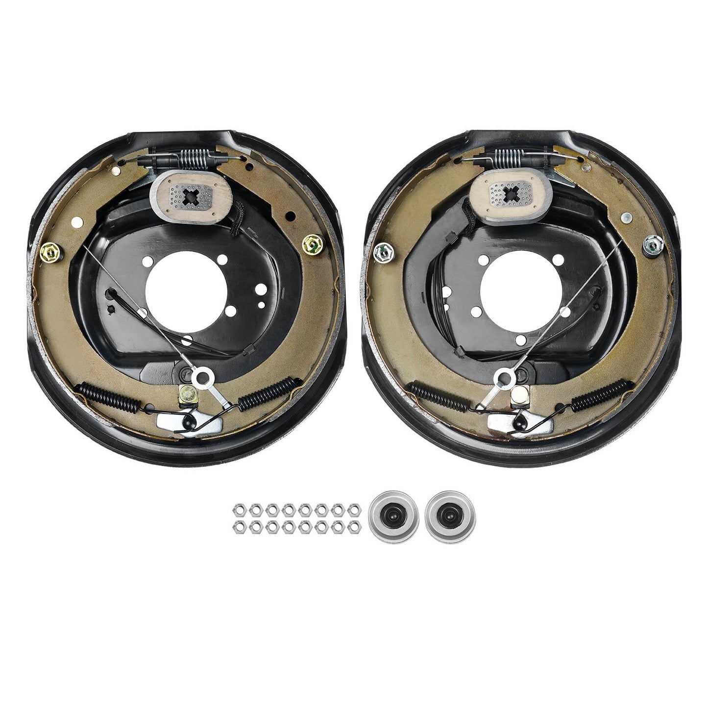 VEVOR Electric Trailer Brake Assembly, 12" x 2", 1 Pair - Premium Trailer Electric Brake from VEVOR - Just $112.79! Shop now at Rapidvehicles