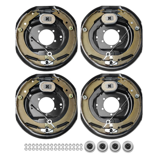 VEVOR Electric Trailer Brake Assembly, 12" x 2", 2 Pairs - Premium Trailer Electric Brake from VEVOR - Just $211.49! Shop now at Rapidvehicles