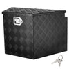 VEVOR Trailer Tongue Box, Aluminum Alloy Diamond Plate Tongue Box Tool Chest, Heavy Duty Trailer Box Storage with Lock and Keys, Utility Trailer Tongue Box for Pickup Truck, RV, Trailer, 29"x16.2"x18" - Premium Truck Tool Boxes from VEVOR - Just $193.69! Shop now at Rapidvehicles