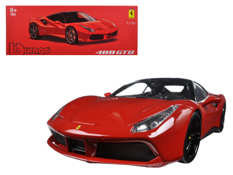 Ferrari 488 GTB Red with Black Top "Signature Series" 1/18 - Premium  from Rapidvehicles - Just $116.09! Shop now at Rapidvehicles