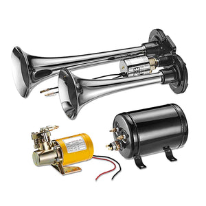 Installation Solution Compact Air Horn Compressor Set - Premium Automotive from Nippon - Just $235.15! Shop now at Rapidvehicles