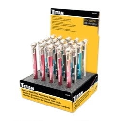 20PC Pencil Tire Gage - Premium Wheel and Tire Service Miscellaneous from TITAN - Just $71.99! Shop now at Rapidvehicles