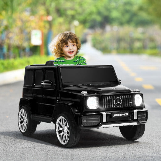 12V Mercedes-Benz G63 Licensed Kids Ride On Car with Remote - Premium Toys & Hobbies > Ride On Toys > Powered Ride On Toys from Rapidvehicles - Just $265.16! Shop now at Rapidvehicles