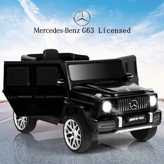 12V Mercedes-Benz G63 Licensed Kids Ride On Car with Remote - Premium Toys & Hobbies > Ride On Toys > Powered Ride On Toys from Rapidvehicles - Just $265.16! Shop now at Rapidvehicles