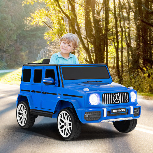 12V Mercedes-Benz G63 Licensed Kids Ride On Car with Remote - Premium Toys & Hobbies > Ride On Toys > Powered Ride On Toys from Rapidvehicles - Just $265.16! Shop now at Rapidvehicles