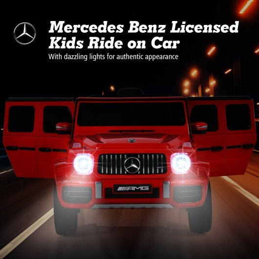 12V Mercedes-Benz G63 Licensed Kids Ride On Car with Remote - Premium Ride On Toys from Rapidvehicles - Just $265.16! Shop now at Rapidvehicles