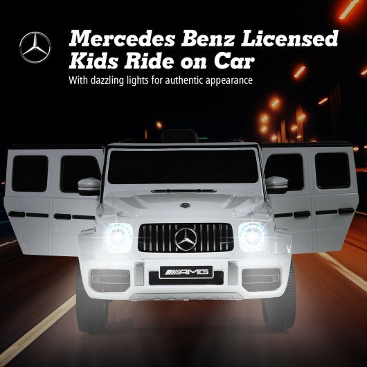 12V Mercedes-Benz G63 Licensed Kids Ride On Car with Remote - Premium Ride On Toys from Rapidvehicles - Just $265.16! Shop now at Rapidvehicles