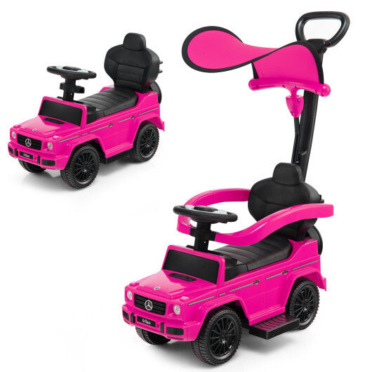 3-In-1 Ride on Push Car Mercedes Benz G350 Stroller Sliding Car - Premium Toys & Hobbies > Ride On Toys > Push & Pedal Ride On Toys from Rapidvehicles - Just $114.29! Shop now at Rapidvehicles