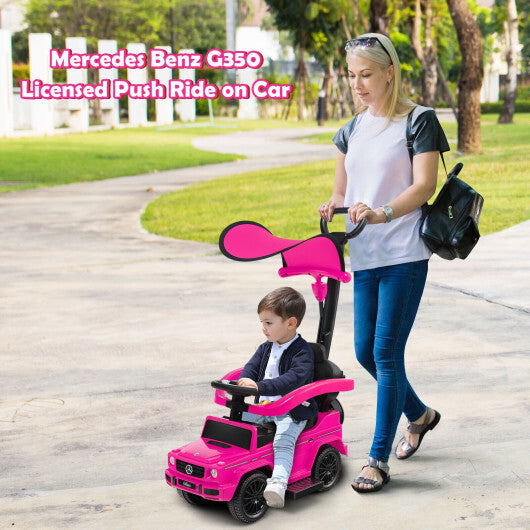 3-In-1 Ride on Push Car Mercedes Benz G350 Stroller Sliding Car - Premium Toys & Hobbies > Ride On Toys > Push & Pedal Ride On Toys from Rapidvehicles - Just $114.29! Shop now at Rapidvehicles