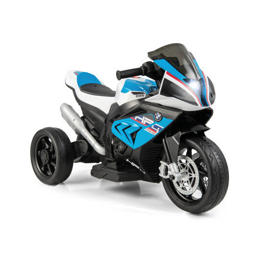 12V Licensed BMW Kids Motorcycle Ride-On Toy for 37-96 Months Old Kids-Blue - Premium Ride On Toys from Rapidvehicles - Just $147.99! Shop now at Rapidvehicles