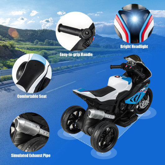 12V Licensed BMW Kids Motorcycle Ride-On Toy for 37-96 Months Old - Premium Toys & Hobbies > Ride On Toys > Powered Ride On Toys from Rapidvehicles - Just $155.18! Shop now at Rapidvehicles