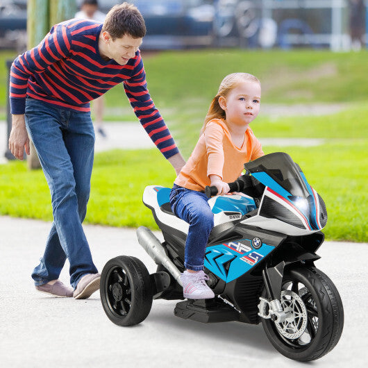 12V Licensed BMW Kids Motorcycle Ride-On Toy for 37-96 Months Old Kids-Blue - Premium Ride On Toys from Rapidvehicles - Just $147.99! Shop now at Rapidvehicles