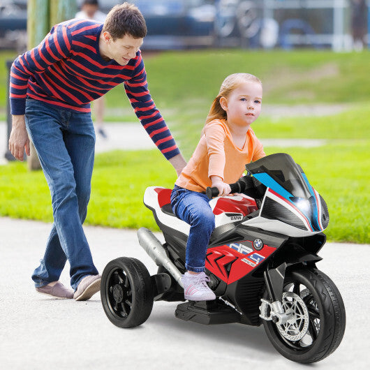 12V Licensed BMW Kids Motorcycle Ride-On Toy for 37-96 Months Old Kids-Blue - Premium Ride On Toys from Rapidvehicles - Just $147.99! Shop now at Rapidvehicles