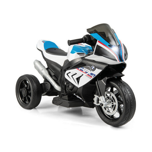 12V Licensed BMW Kids Motorcycle Ride-On Toy for 37-96 Months Old Kids-Blue - Premium Ride On Toys from Rapidvehicles - Just $147.99! Shop now at Rapidvehicles