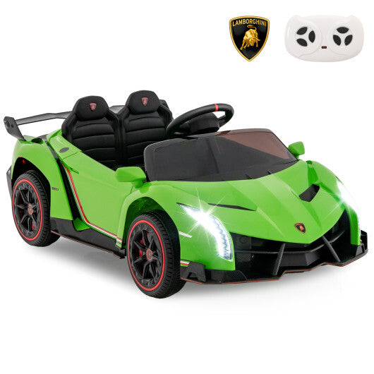 12V Licensed Lamborghini 4WD Kids Ride-on Sports Car with 2.4G - Premium Toys & Hobbies > Ride On Toys > Powered Ride On Toys from Rapidvehicles - Just $266.57! Shop now at Rapidvehicles